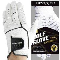 Golf Gloves Mens Left Hand Soft Breathable Sheepskin With Anti-slip Granules Free shipping