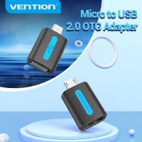 Vention Micro USB to USB 2.0 Adapter Micro USB OTG  Male to Female Adapter for  tablet Phone Hard drive USB hub Card reader Micro B OTG Adapter