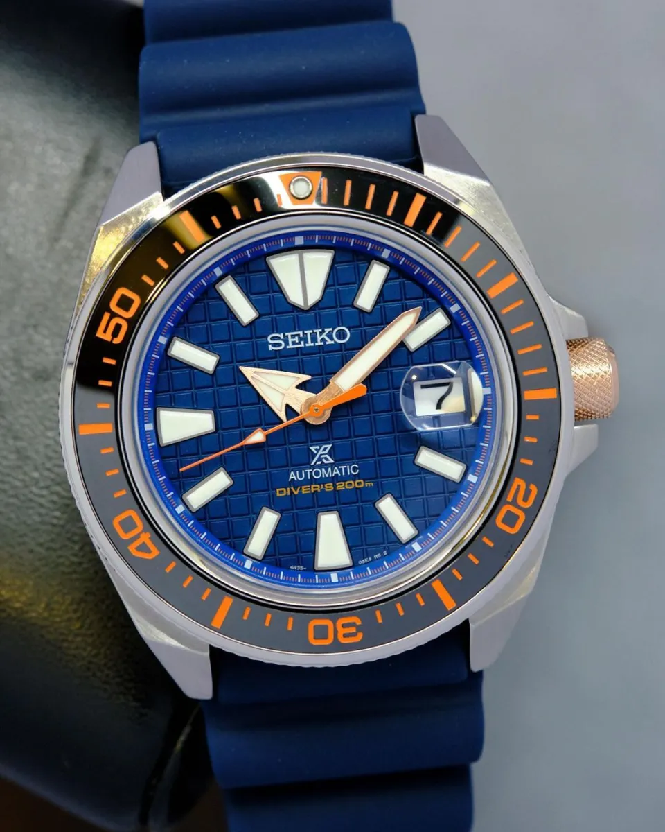 Seiko Prospex SRPH43K1 King Samurai Save The Ocean Special Edition  Automatic Diver's 200M Silicone Strap Men's Watch | Lazada