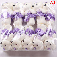 huayou 10pcs ไอศกรีมเพชรหมีโฟมหมีน่ารักตุ๊กตาดอกไม้ช่อดอกไม้