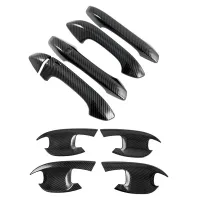 1 Set Door Handle Cover+Door Bowl Cover for Kia K5 Optima DL3 2020-2022 Car Door Handle Cover Trim