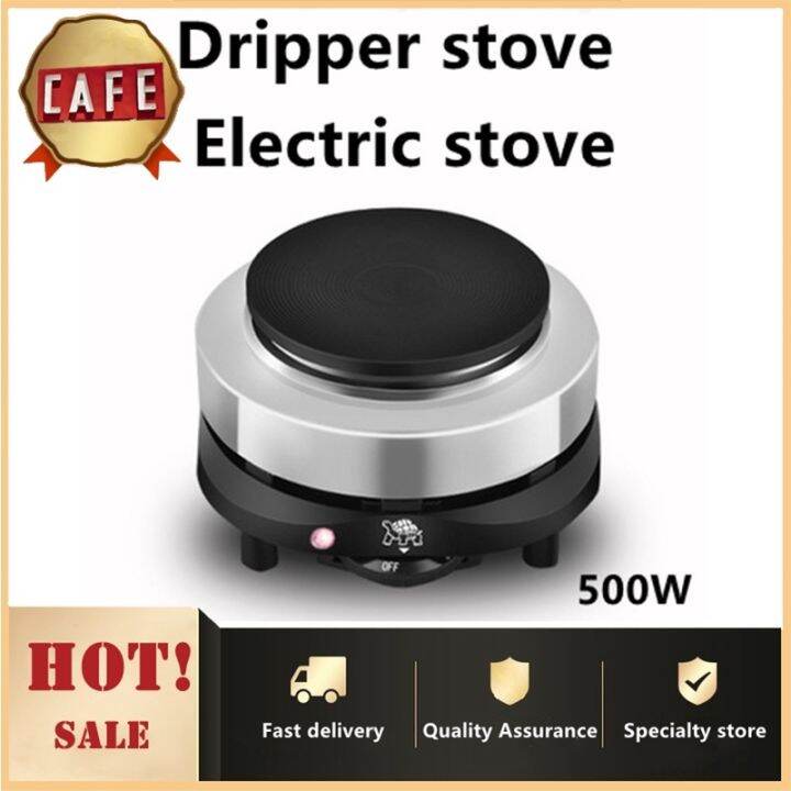 lhg0gou [Manila Shipment]Electric Stove Coffee Stove 500W Multipurpose