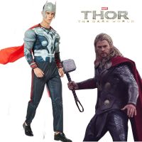 CP207 คอสเพลย์ กล้าม ชุดธอร์  ธอร์ เทพเจ้าสายผ้า Dress for Thor Muscle Suit Marvel Costume Superhero Movie Cosplay Fancy Outfit