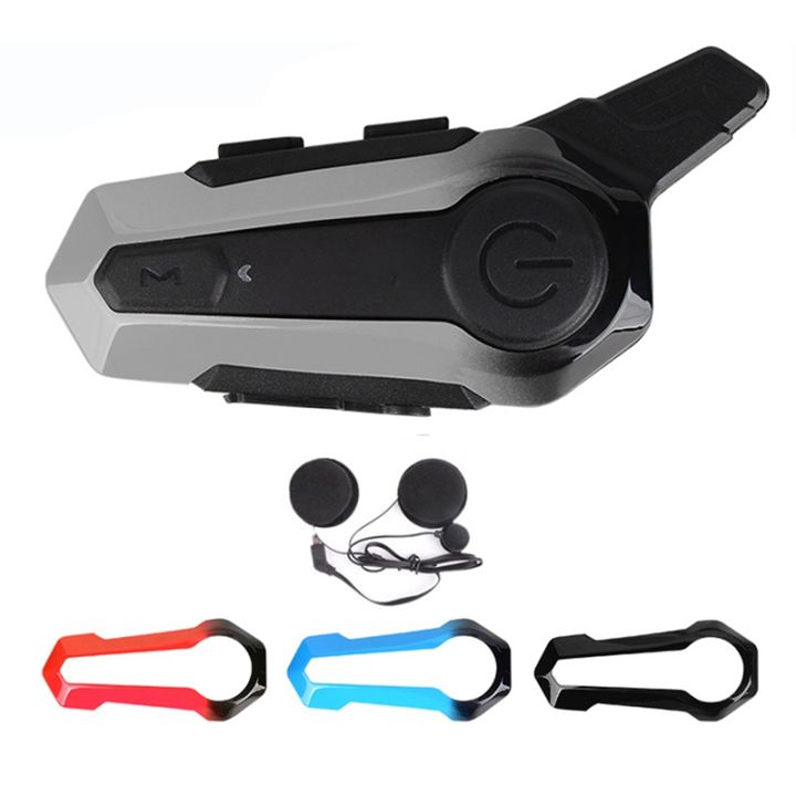 Motorcycle Bluetooth Helmet Universal Interphone Headset with