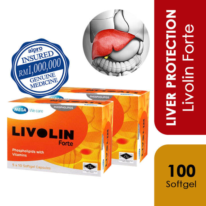 Mega Livolin Forte 2x50s | Liver Health