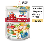 Hạt Nêm Neptune 4 trong 1 Vị Heo - Túi 500G