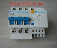 【☊HOT☊】 daijiao93929 เบรกเกอร์ตัดรั่ววงจร Dz47le 10a เอิร์ท3P C6-c60 400V กระแสไฟตกค้าง