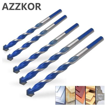 HH-DDPJTriangle Drill Bit Tiling Cement Multi Purpose Ceramic Wall Glass Cement Hole Opener Stone Blue Cutter Nail Metal Drill 6-12mm