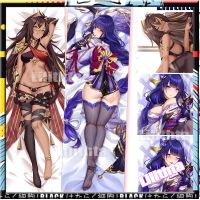 Dakimakura ปลอกหมอน Genshin ผลกระทบ Raiden Shogun Dehya เกมอะนิเมะตัวละครปลอกหมอนการ์ตูนโยนร่างกายที่กำหนดเอง