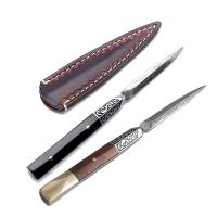 Creative Pure Stainless Steel Tea Knife Office Tea Ceremony Accessories Pattern Vintage Big Needles Cutter Puer Tea Pry Tools