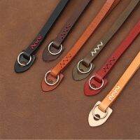 ┋ Cowhide Leather DSLR spire lamella Hand Belt 4 colors WS010 3021-3026 Italy Cowskin Camera Wrist Strap