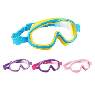 Outdoor Swim Goggles Large frame waterproof and for Kids Anti-Fog UV Protection Swimming Glasses for 8-13 Years Children Goggles