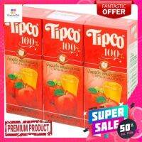 ทิปโก้น้ำแอปเปิ้ล+องุ่น100%200มล.x3TIPCO APPLE+GRAPE JUICE100% 200 MLx3