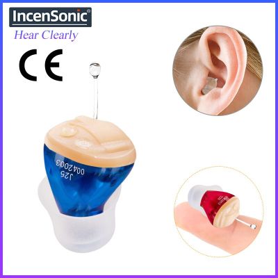 ZZOOI Hearing Aids Audifonos Mini Ear Sound Amplifier Portable Audiphones J25 Hearing Aid Digital Low Noise Hearing Device