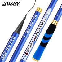 JOSBY Pesca Carp Fishing Rod Telescopic Hard Carbon Feeder Pole Durable Ultra 3.6M 4.5M 5.4M 6.3M 7.2M