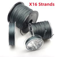 Rompin 16 strands big size Super Strong 40-700LB braided fishing line 100M PE line size 3-80# Multifilament for sea big fish Fishing Lines