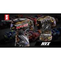 xzx180305    เสื้อยืดแขนสั้น ลายทีม Yamaha Nvx รุ่น Sublimation Jersey JYR6 แฟชั่นฤดูร้อน สําหรับผู้ชาย