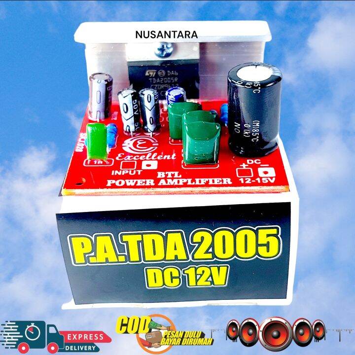 Power Amplifier TDA 2005 MONO 12VOLT 100 WATT | Lazada Indonesia