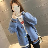 Fairy Cardigan Sweater Womens Outer Wear 2021 New Womens Spring Short Western Style Knitted Coat Womens Spring and Autumn