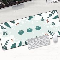 Nordic Style Banana Leaf Mousepad for Gaming Laptop Computer Desk Mat XXL XL 900X400MM Mouse Pad Table Mat Office PC Accessories