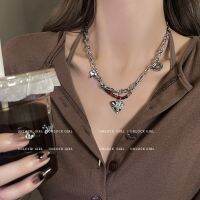 [COD] Beaded Necklace Female Ins Design Star Spice Clavicle Chain Net Explosion Trend