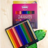 ดินสอสี ดินสอสีไม้ มาสเตอร์อาร์ต 24 สี Coloured Pencils 24 MasterArt Premium grade