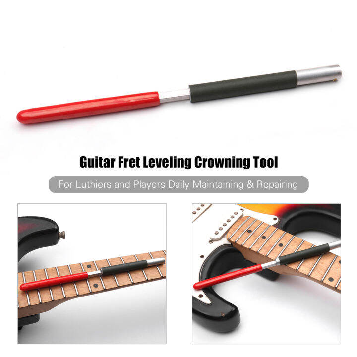 Guitar Fret Leveling Crowning File Tool for Luthier Guitar Repairing