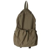 Women School Book Bags Nylon Fashion Middle Student Backpack Light Weight Large Capacity Portable Drawstring Teenage Girls Boys 【AUG】