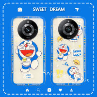 Phone Case เคส Realme 11Pro Realme 11 Pro + Plus 5G เคสนิ่มกันกระแทกการ์ตูนโดราเอมอนน่ารักซิลิโคนใส2023