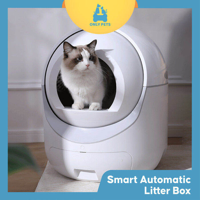 ONLY PETS Self Cleaning Smart Cat Litter Box Toilet Kucing Otomatis