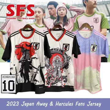 US$ 14.50 - 2023 Japan Pink Special Safflower Edition Fans Soccer Jersey -  m.