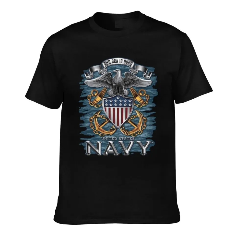 Patriotic Eagle Men's T-Shirt | Royal Blue | Medium | Headline Shirts