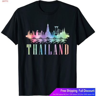 SKTT1 thailandเสื้อยืดถักฤดูร้อน Asian Travel Bangkok Thai Gift Thailand T-Shirt thailand Popular T-shirts