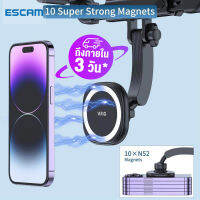 【ถึงใน 3 วัน】ESCAM Magsafe Car Phone Holder VRIG MG-17ที่วางโทรศัพท์ในรถยึดที่ใส่โทรศัพท์กระจกมองหลัง360องศาใช้ได้กับ Magsafe