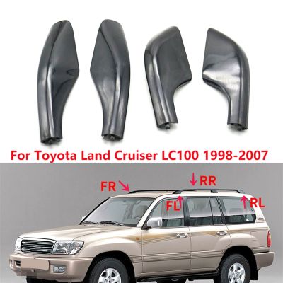 Rear Left Roof Luggage Rack Cover Roof Rack Cover Rail End Shell Protect for Toyota Land Cruiser LC100 LX470 1998-2007