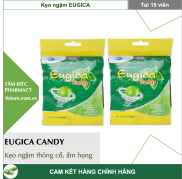 HCMKẹo ngậm thảo dược EUGICA CANDY Túi 15 viên - thương hiệu từ Thái Lan