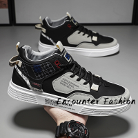 Encounter Fashion  รองเท้าผ้าใบผู้ชาย รองเท้ากีฬาผช รองเท้าแฟชั่นผู้ชาย ใส่สบาย 2023ใหม่ XYD2390W3U 39Z230927