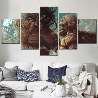 ญี่ปุ่นอะนิเมะรูปโปสเตอร์ Amored Titan Vs Attack Titan ภาพมังงะภาพวาดสำหรับภายในเด็ก Wall Art ตกแต่งห้องนอน