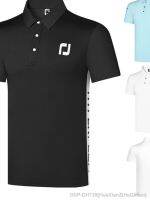 DESCENTE FootJoy J.lindeberg PXG1 PING1 Callaway1ประตูไข่มุกใหม่♘☌การขับรถผ่านเสื้อเชิ้ตผู้ชายกอล์ฟเสื้อยืดแขนลำลองขาสั้นของผู้ชายเสื้อเสื้อเจอร์ซีย์ซับเหงื่อเหงื่อแห้งเร็วเสื้อกีฬากอล์ฟระบายอากาศได้ดี