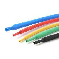 10 meters 1mm~6mm WRDE Heat Shrink Tube  5 colors Cable Sleeve Insulation Shrink Wrap Electrical Circuitry Parts