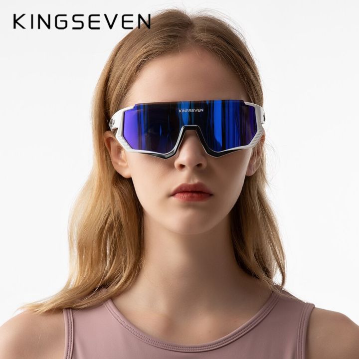 kingseven-แว่นตาโพลาไรซ์แว่นกันแดด-uv400แว่นตากันแดดสำหรับขับรถตกปลาผู้ชายและผู้หญิงแว่นตาจักรยานบนถนน-mtb-3เลนส์