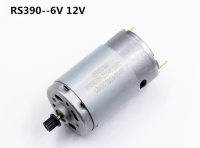 390จอ Dc 6V 12V ของเล่นรถไฟฟ้า Rc ควบคุมระยะไกล1800Rpm Diy ชิ้นส่วนมอเตอร์9T เกียร์