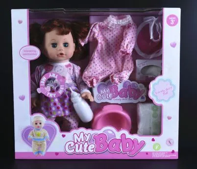 BROWN HAIR) My Baby Alive Talking Doll Feed, Poop and Change Diaper 1PC |  Lazada PH