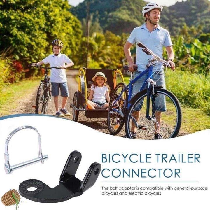 MEIQIUCOU2 Racks Connector Mounting Adapter Bicycle Attachment Bike