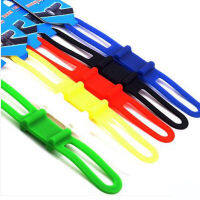 【cw】 Mountain Bike Silicone Strap Lamp Holder Cable Ties Price Per Piece