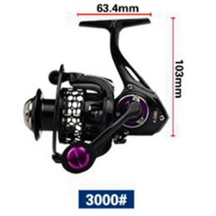 jitai-reel-with-free-spool-cnc-aluminum-spool-10-1bbs-seawater-reel-carp-fishing-reel-carretilha-3000