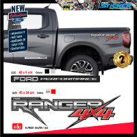 สติกเกอร์ Ford Renger สติกเกอร์ Raptor สติกเกอร์แต่งรถ สติกเกอร์ตกแต่ง สติกเกอร์แต่งโฟว์วิล สติกเกอร์แต่งออฟโรด  สติกเกอร์ 4x4 สติกเกอร์ติดข้าง