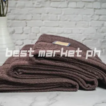 Shop Ugg Plain Brown Chocolate Towel with great discounts and