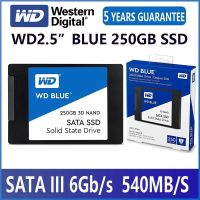 ⚡️SSD ใหม่!!⚡️WD BLUE SSD 250GB/500GB/1TB SSD 2.5" SATA III ประกันศูนย์ 3ปี Blue โซลิดสเตทไดรฟ์