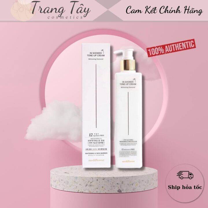 Sữa tắm truyền trắng Medifferent In Shower Tone Up Cream Lazada.vn